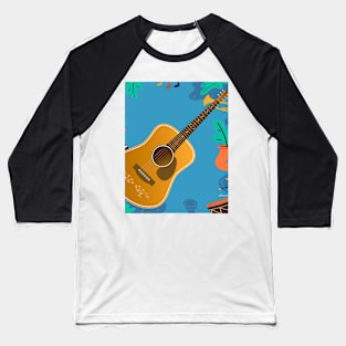 Guitar Baseball T-Shirt